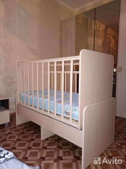 Детская кровать - трансформер с маятником Ульяна