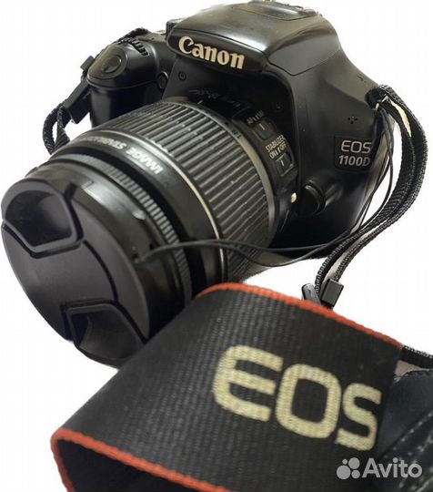 Зеркальный фотоаппарат canon eos 1100d