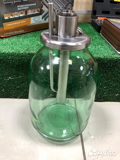 Попугай на банку нержавейка