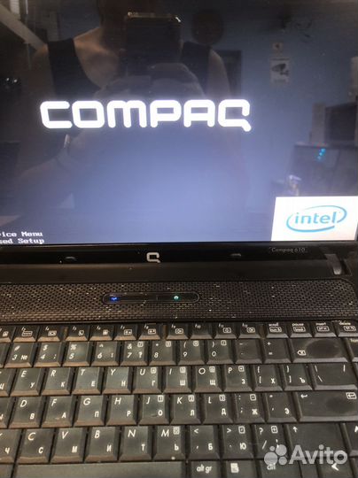 Ноутбук hp hp compaq 610, диагональ 15.6