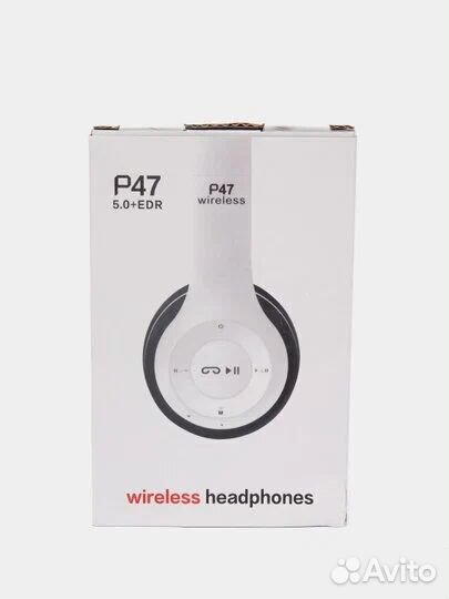 Наушники беспроводные bluetooth P47 5.0+EDR