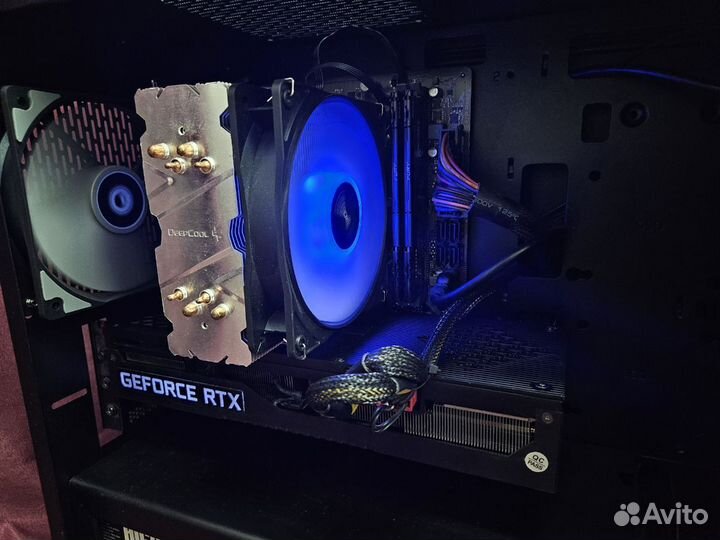 Игровой пк с RTX 3080 10gb на i5 12400f+16