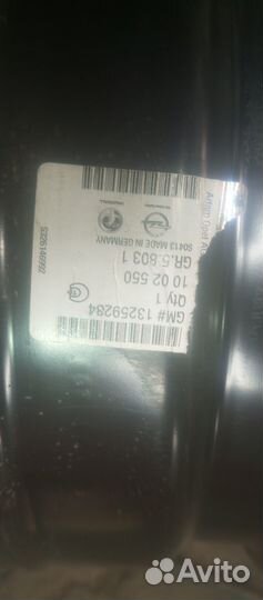 Диск штампованный opel Astra Chevrolet Cruze