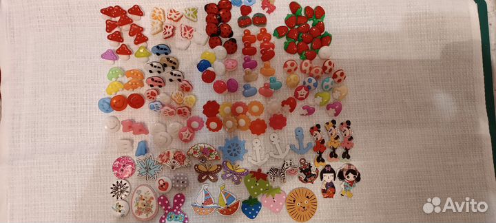 Пуговицы декоративные