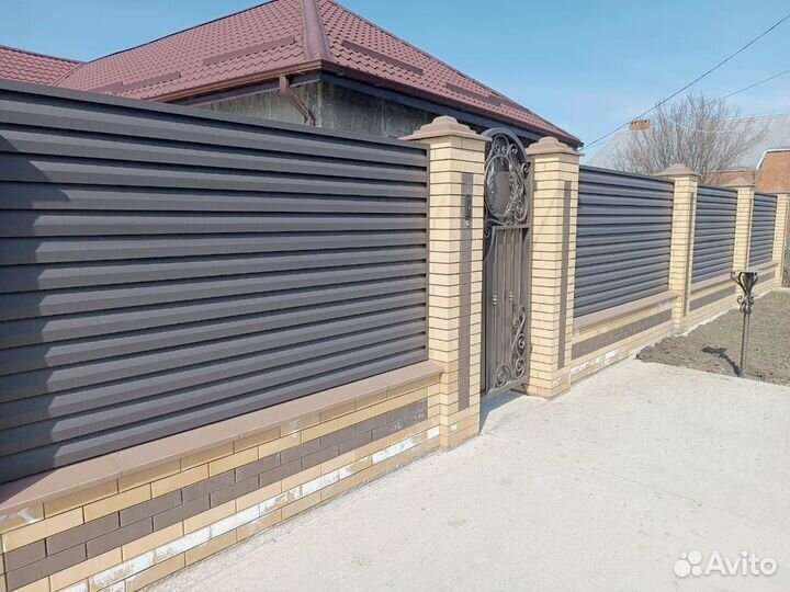 Забор жалюзи под заказ