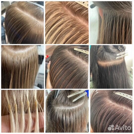 Наращивание волос.Коррекция.Снятие.Капсуляция