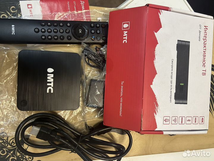 TV приставка МТС МГТС интерактивное тв