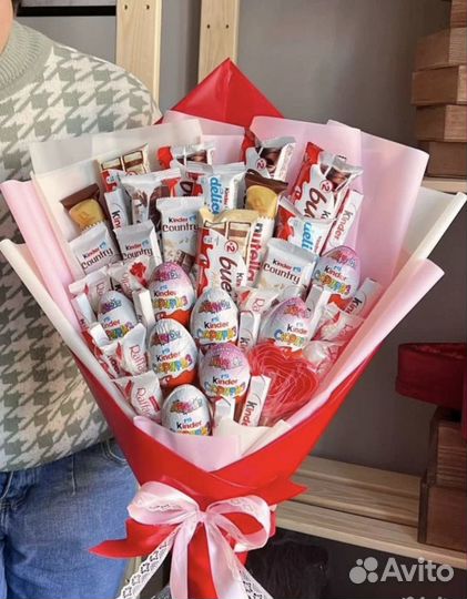 Букет из киндеров