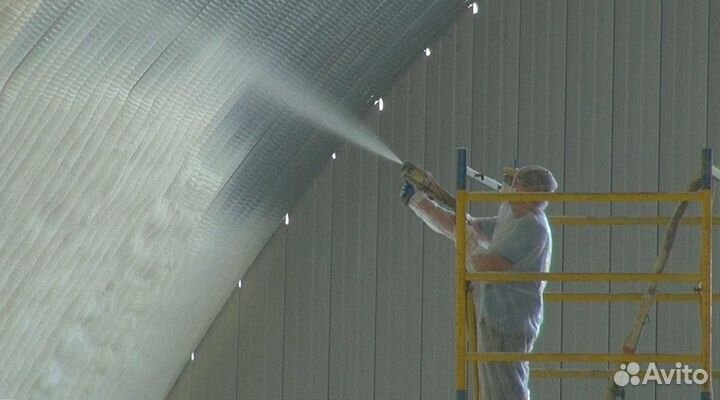 Утепление гаража пенополиуретаном (ППУ)