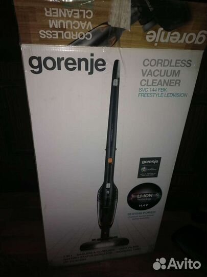 Пылесос беспроводной gorenje