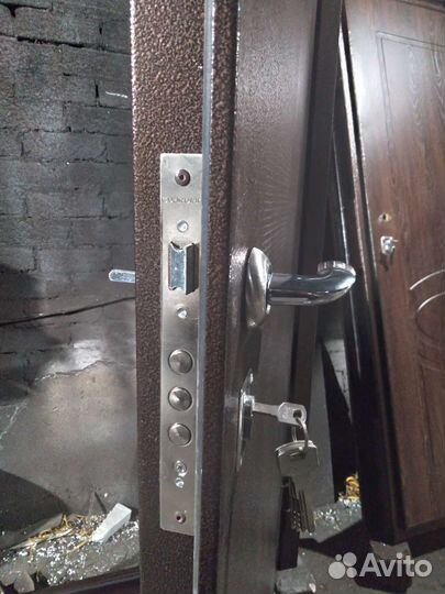 Дверь входная металлическая 78-175; терморазрыв