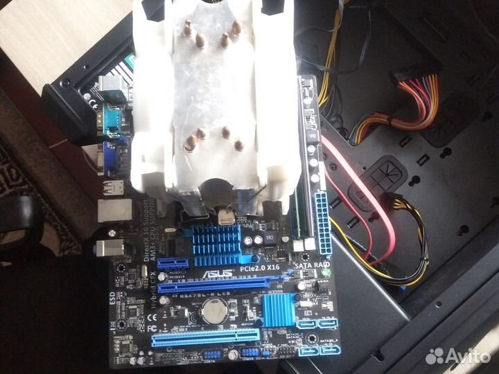 Материнская плата сокет am3+ процессор fx8300