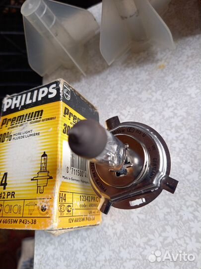 Галогеновые лампы H7 philips