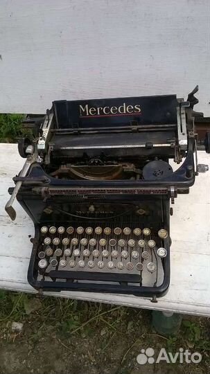 Печатная машинка Mercedes