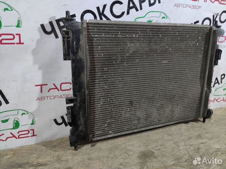 Радиатор охлаждения Hyundai Solaris 2 / Kia Rio 4