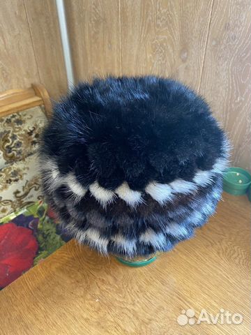 Шапка норковая женская, 58 р