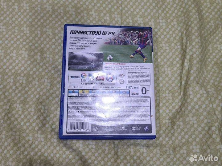 Игра для приставки ps4 FIFA 15