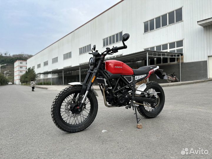 Мотоцикл скрамблер Avantis City 250 птс