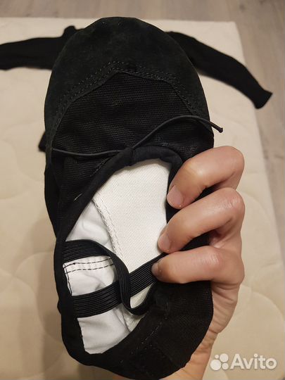 Балетки и Купальник гимнастический