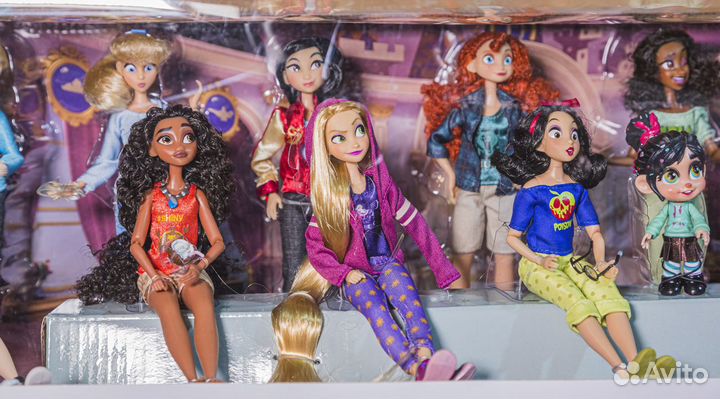 Набор кукол Дисней Ваниллопа с принцессами новый