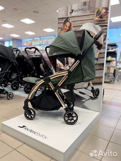 Новая ультралегкая прогулочная коляска Leclerc
