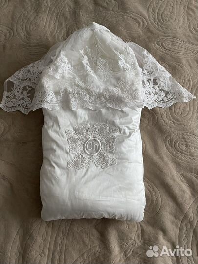 Конверт choupette на выписку с кружевом