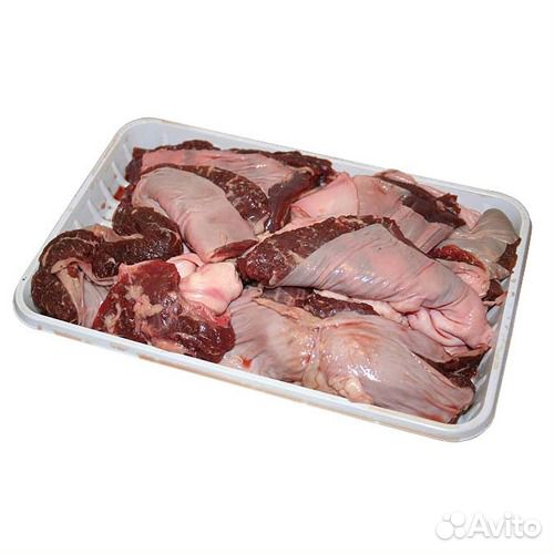 Мясо для собак обрезь говяжья (II категории)