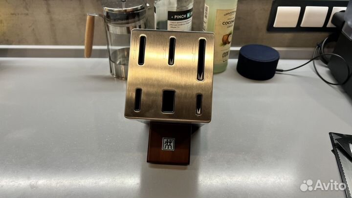 Zwilling подставка для ножей с заточкой 7 пр