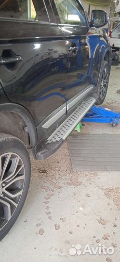 Пороги mitsubishi outlander