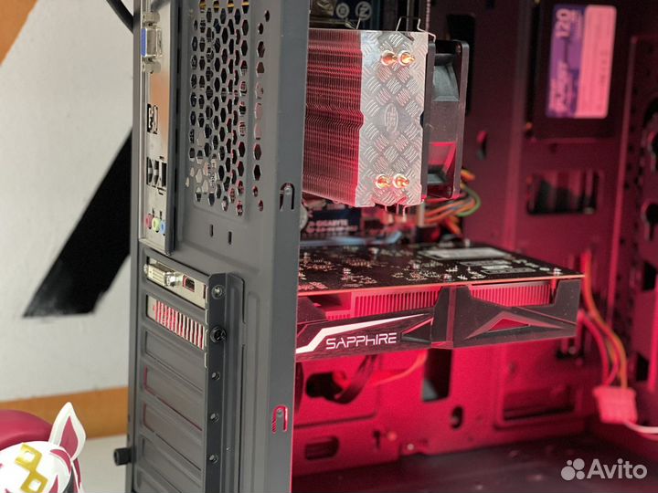 Игровой пк intel core i5/ RX 550 4gb