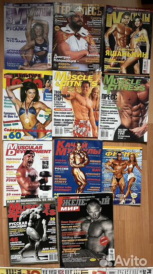 Журнал flex сила и красота muscle fitness железн