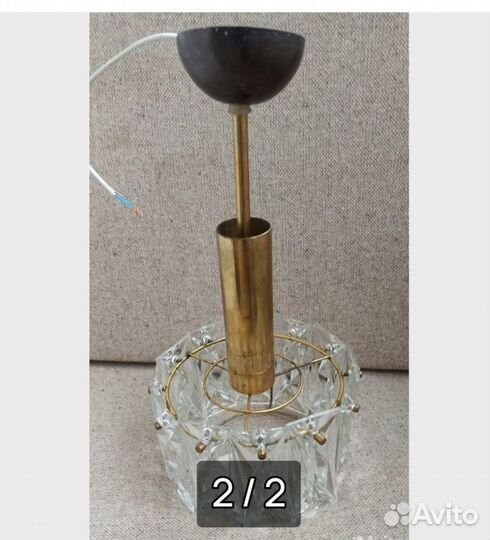 Хрустальная люстра СССР