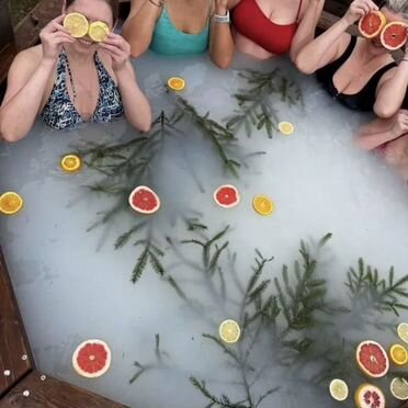 Горячая баня на дровах