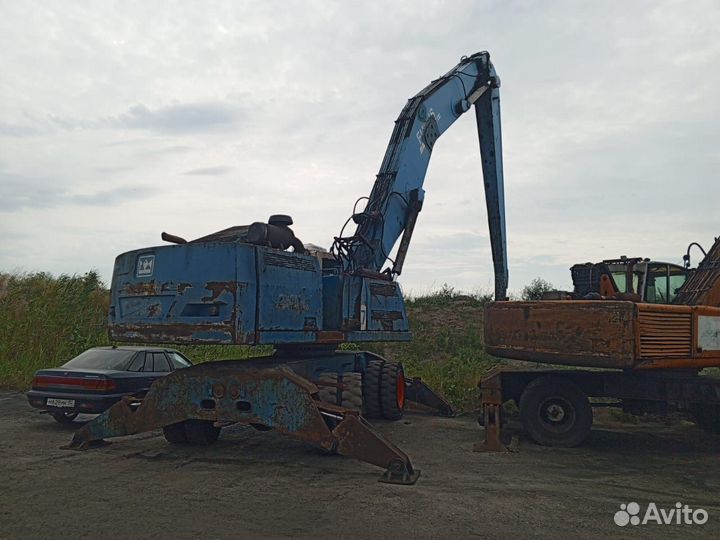 Грейферный погрузчик (перегружатель) FUCHS MHL 360, 2005