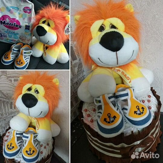 Мотоцикл из памперсов