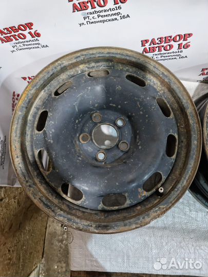 Штампованные диски R16 Skoda Octavia Tour