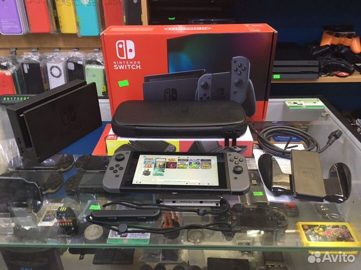 Nintendo Switch 288 Гб Прошитая+игры