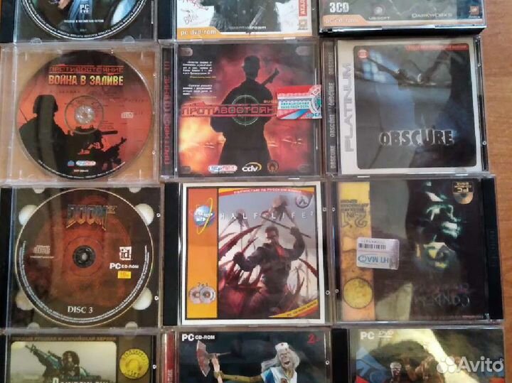 Игры на cd для PC старые