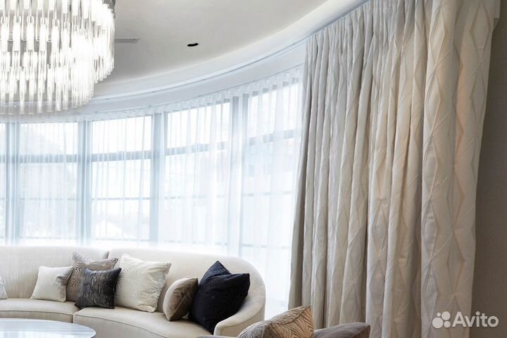 Дизайнерские шторы на заказ.Профессиональный пошив