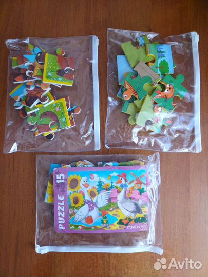 Пазлы 12-15 деталей