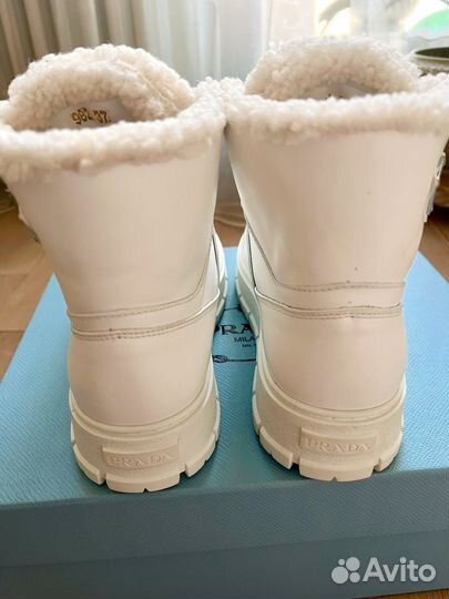 Ботинки зимние Prada р.37 новые