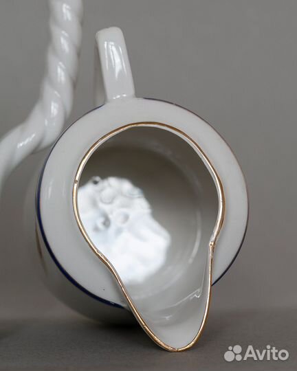 Кувшин Дулево Золотые колосья, 1930 г.г