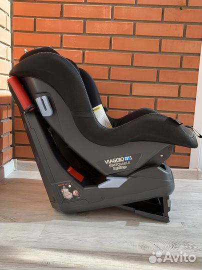 Автокресло peg-perego viaggio 0+/1 switchable