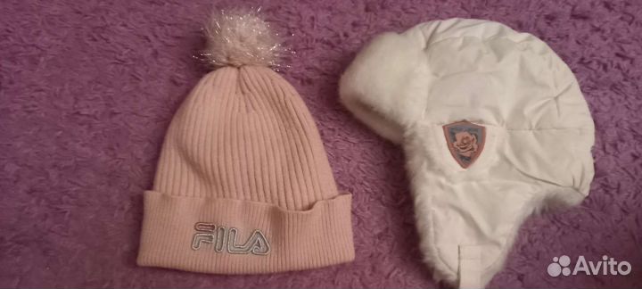 Шапки девочке 5-7 лет