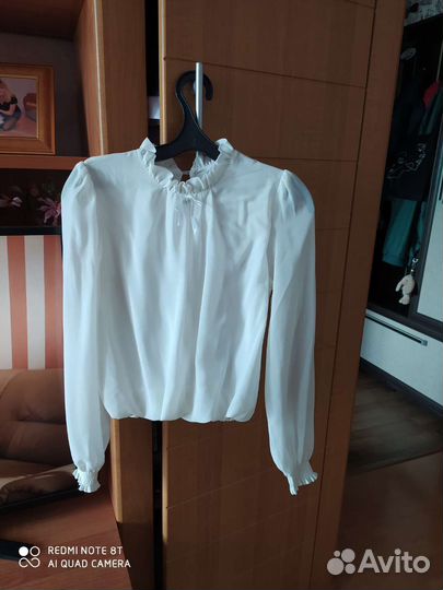 Сарафан с блузкой для начальной школы