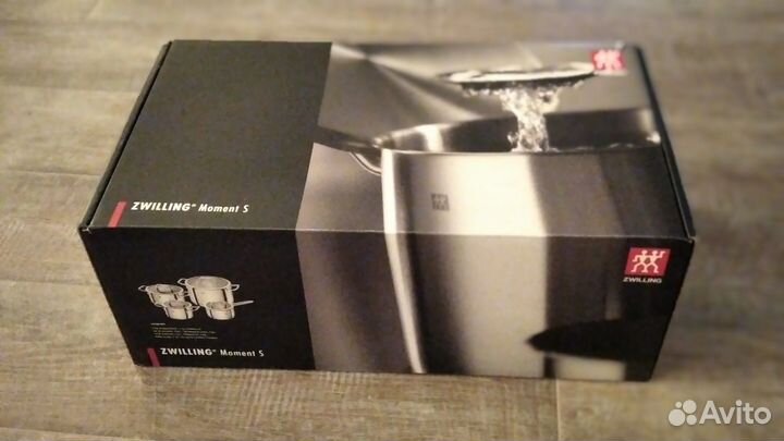 Красивый набор из 4 кастрюль Zwilling, Германия