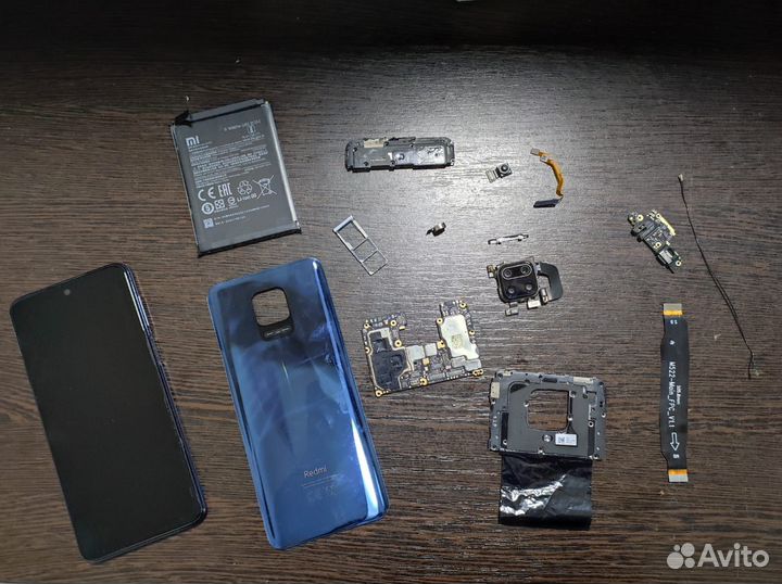 Телефон Xiaomi REdmi Note 9 pro Разбор на запчасти
