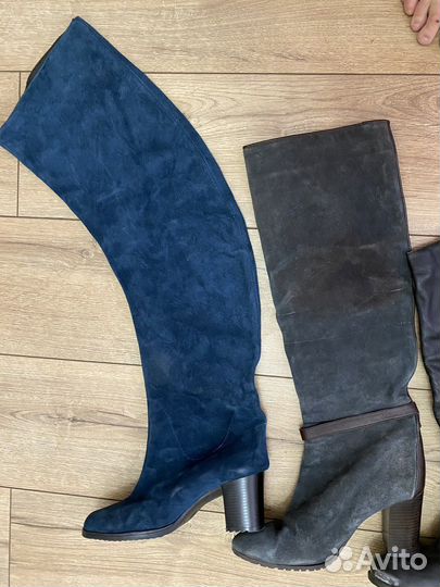 Сапоги ботфорты женские 6 пар 39-40 размер