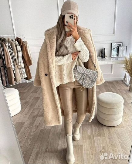 Плюшевое пальто