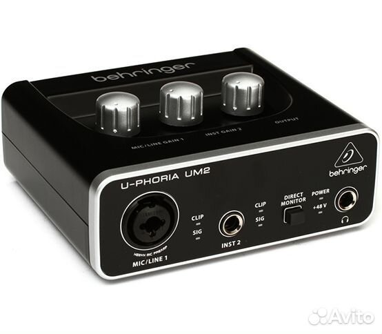 Звуковая карта behringer um2